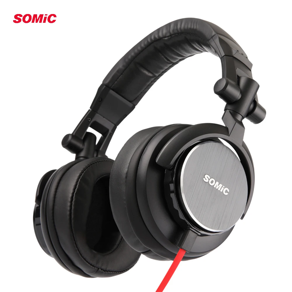 SOMIC MM185 DJ deep bass headphones HIFI earphone 3.5mm plug music headset for computer PC phone mp3 | Электроника