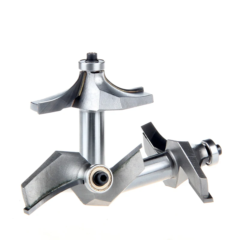 

Router Bit Table Edge Bit 1/2*1 CNC Carving Wood Processing Tungsten Carbide Cutter Bit Prrofessional Grade Woodworking Tools