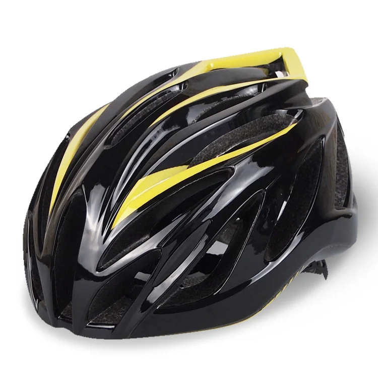 Yellow black Spor G1618 Сверхлегкий велосипедный шлем велосипедные шлемы для мужчин и женщин велосипедный шлем - Цвет: Yellow black