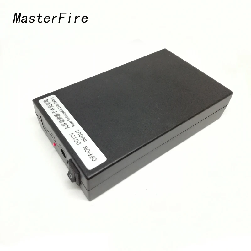MasterFire Портативный AC/DC 12V 6800 мА/ч Перезаряжаемые литий Батарея ионные аккумуляторы