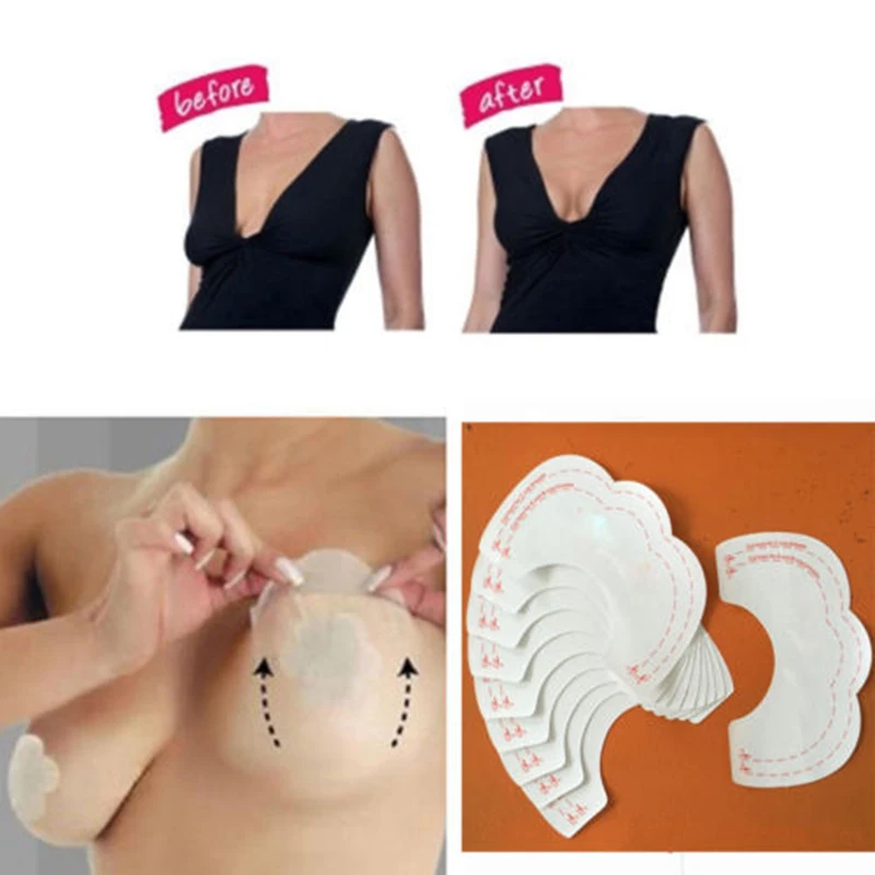 Лидер продаж модные женские аксессуары Невидимые Самоклеящиеся Силиконовые