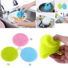 1 шт. магия силикона Bowl очистки щетки губки кастрюля Моечные щетки очиститель Кухня аксессуары щетка для мытья посуды