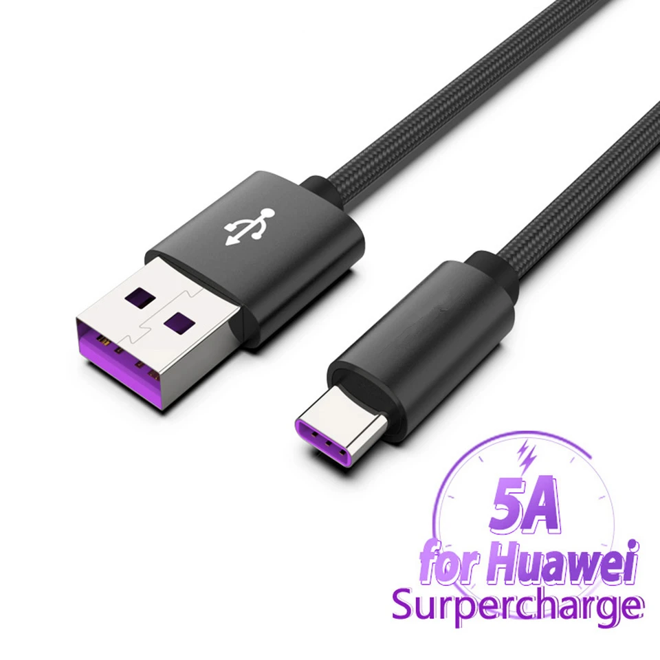 OLEEDA USB Type C 5A кабель для быстрой зарядки Usb Huawei P20 P30 Mate 20 Pro Lite P9 P10 Plus Honor Supercharge
