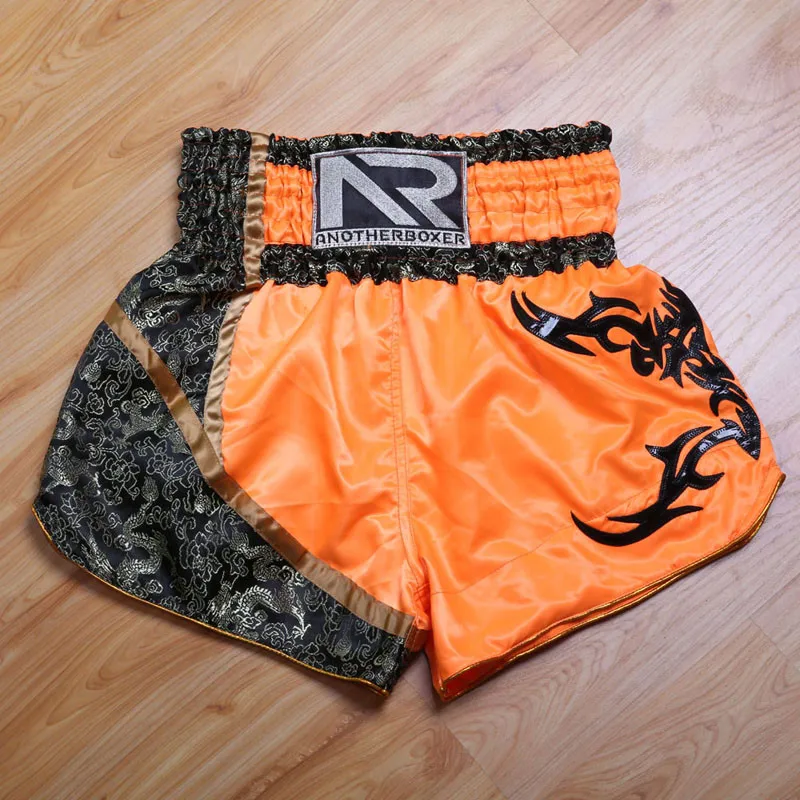Rayon MMA шорты для бокса Муай Тай мужские женские взрослые Панталоны спортивные