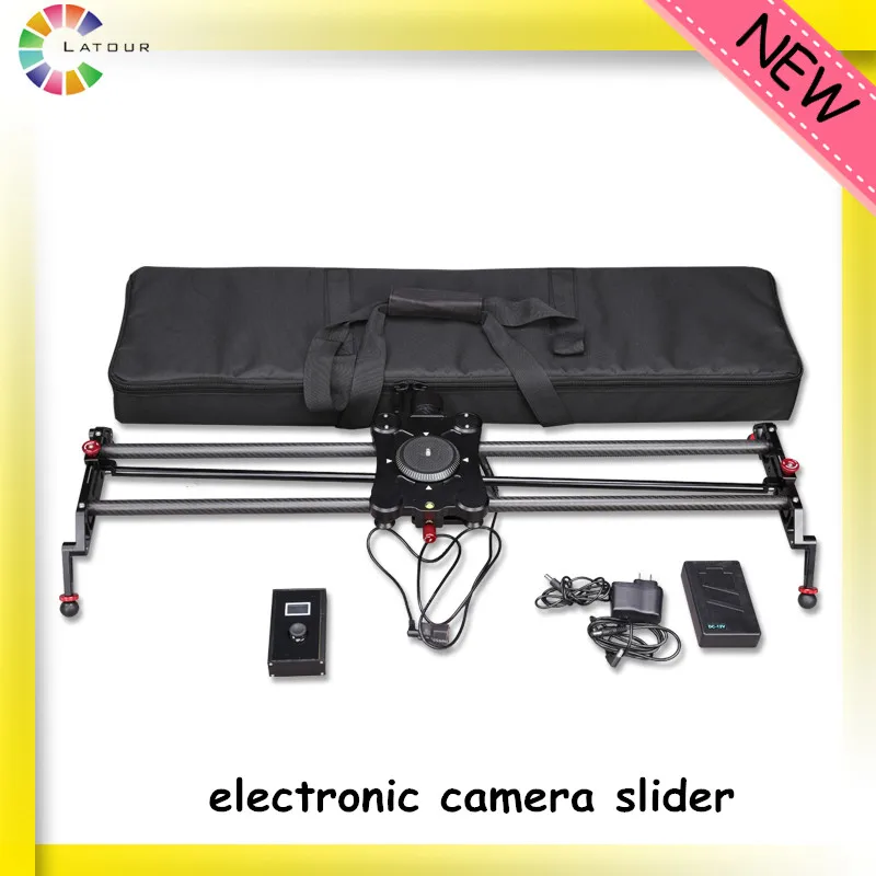 120 см фотографический из углеродного волокна моторизованный слайдер параллакса