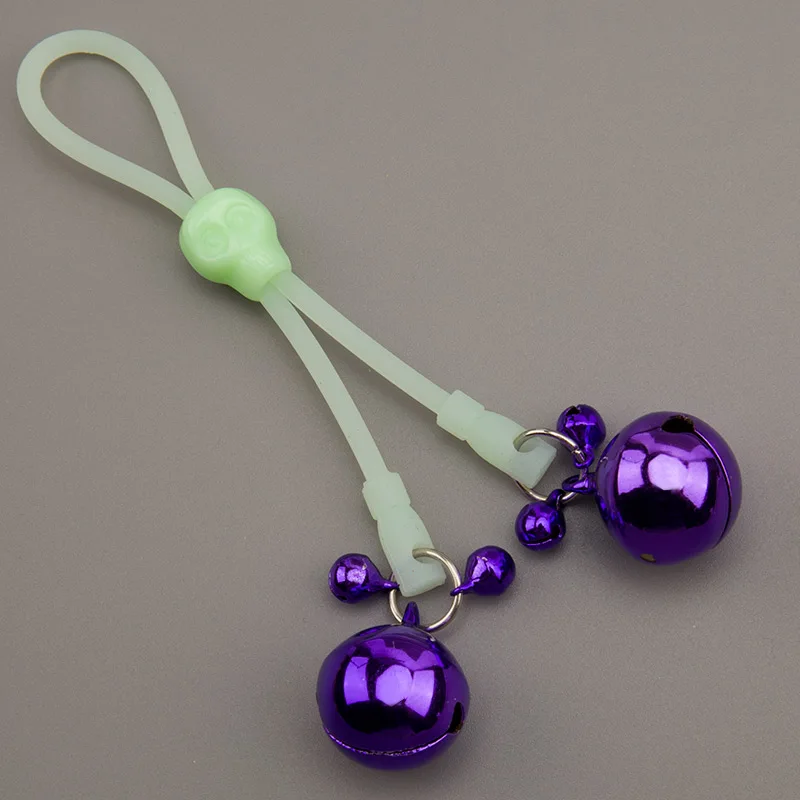 Новый светящийся силиконовый шнур зажимы для сосков Фетиш бондаж ремни