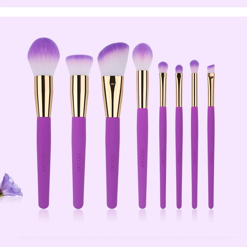 Профессиональный набор кистей для макияжа 8 шт. инструменты красоты деревянная