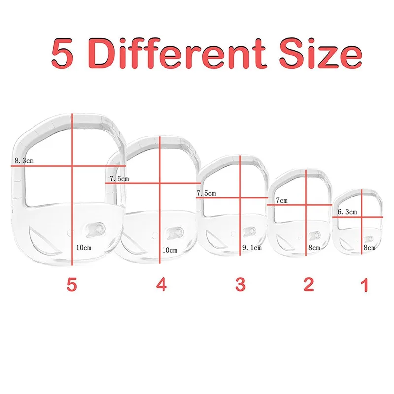 5 шт./компл. инструмент для мужчин прозрачный Пластик направляющая шаблона дизайна усы бородка бритья формирователь Стиль помазок для бритья бороды комплект
