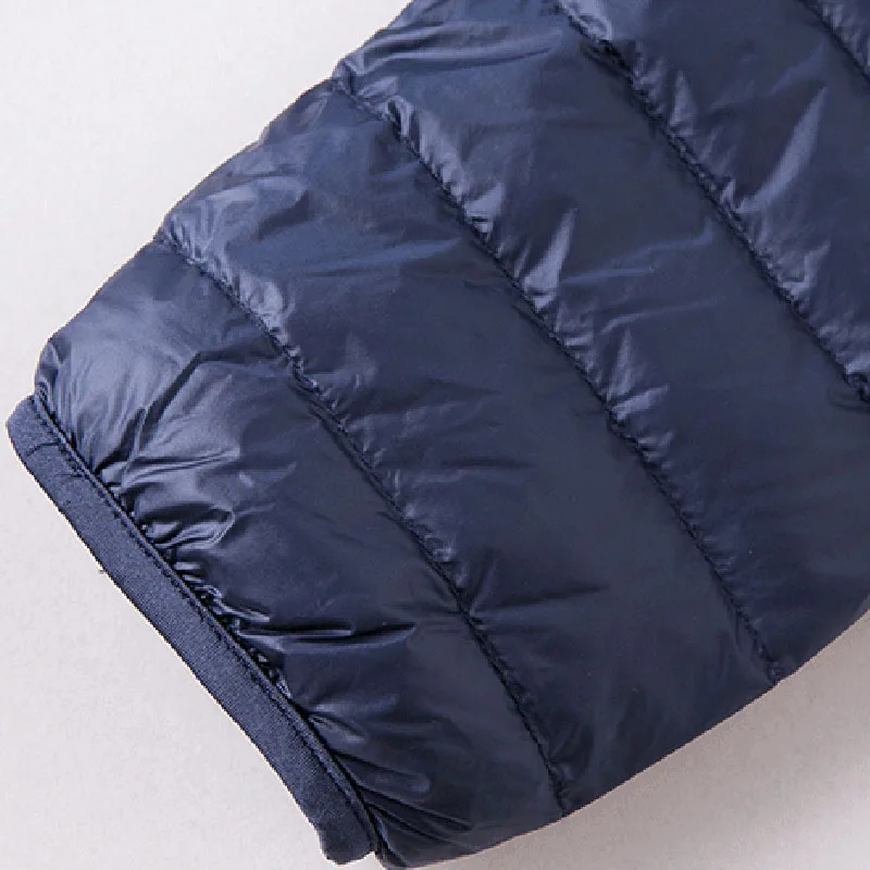 

MFERLIER men down parkas cheap light coat thin jackets large size man 7XL 8XL 9XL loose outwear fat duck coat 56 58 60 140KG red