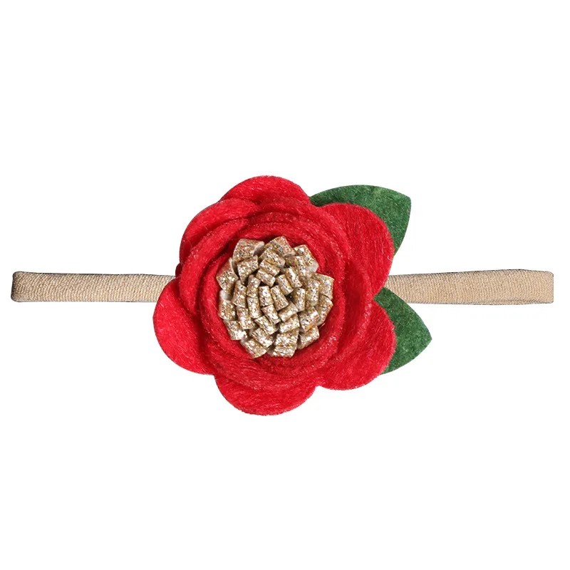 Little Girls Headband set Newborn Nylon Headbands Flower Non-woven Fabric Bebes Turban Infant Bunny Hairbow Toddler Headwear