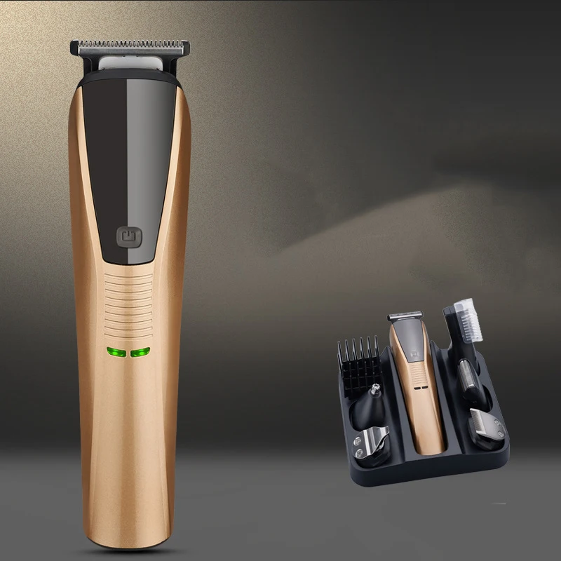 6In1 Grooming Kit Hair Trimmer Electric Clipper For Men Beard Car Trimer Shaving Machine Eyebrow Trim Face Body Groomer E | Бытовая