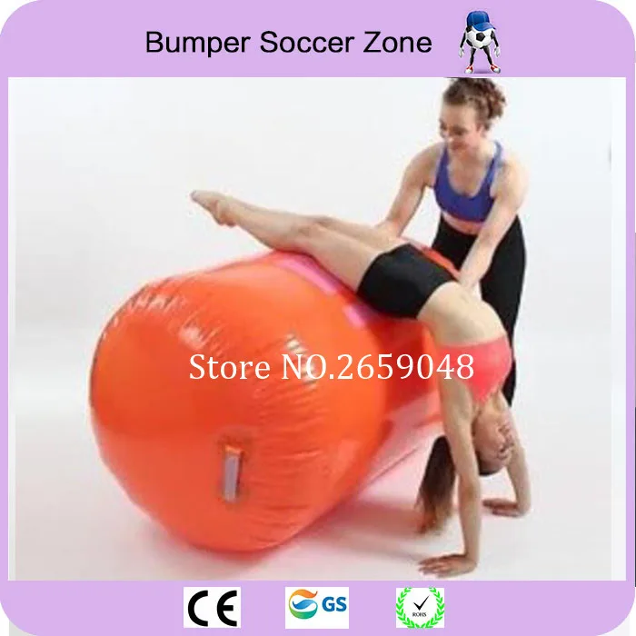 Cheap Customized Colorful 0.6x1m Air Barrels Rolls For Gymnastics Inflatable Roller | Игрушки и хобби