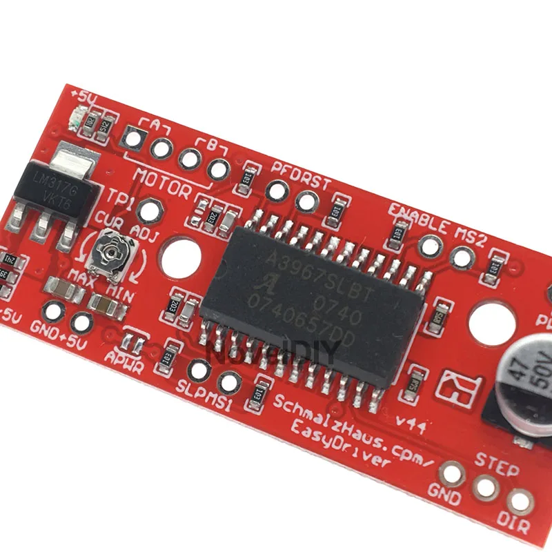Совершенно новые платы шагового двигателя A3967 для Arduino Электрический модуль 3D