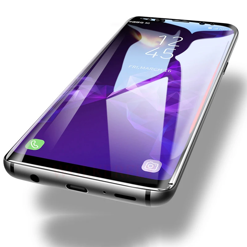 9D защитное закаленное Стекло для samsung Galaxy M10 M20 J4 J6 J8 A6 A8 плюс A7 A9 A750 полное покрытие Экран защитная пленка