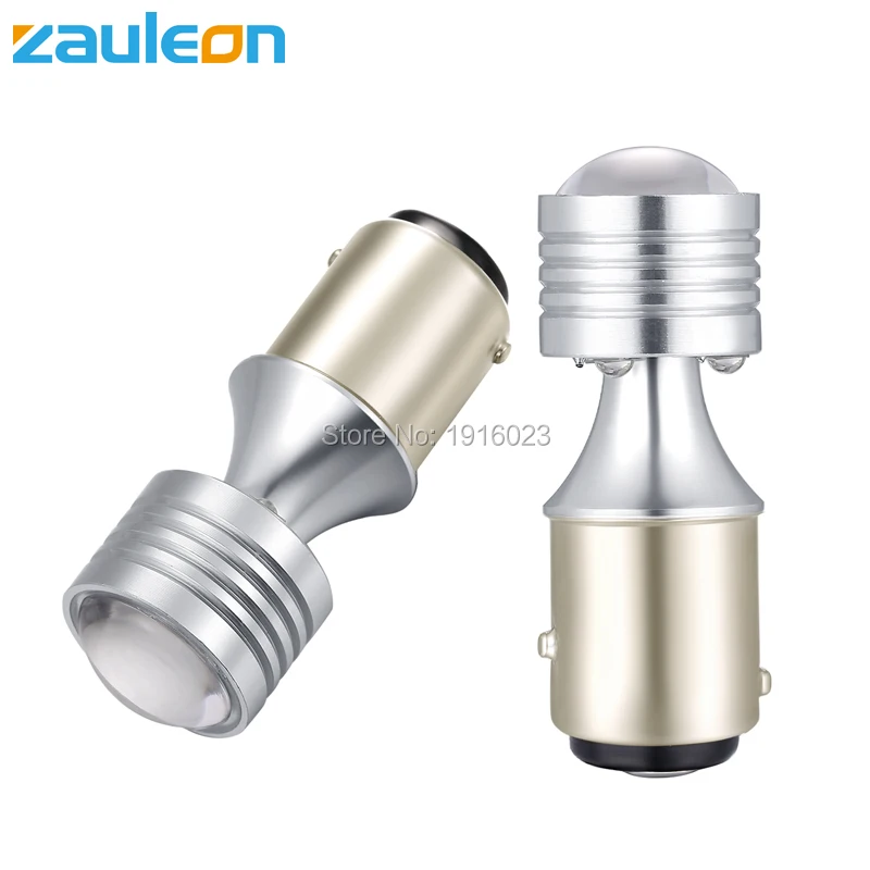 Супер яркий Автомобильный светодиодный фонарь Zauleon 2 шт. 1157 BAY15D P21/5 Вт 20 задний