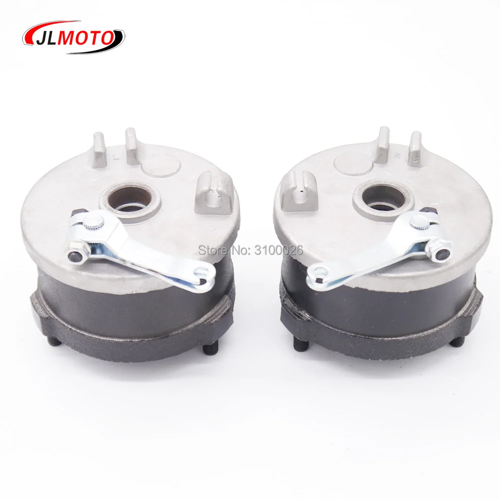 1 пара/2 шт. левый/правый Тормозной барабан Ступица колеса Jinling Fuxin 49CC 50CC 90CC 110CC 125CC