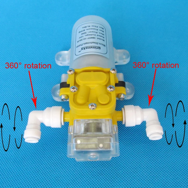 Мембранный насос для очистки воды 4 л/мин 12 В 30 Вт|pump pressure|diaphragm pumppump water pressure |