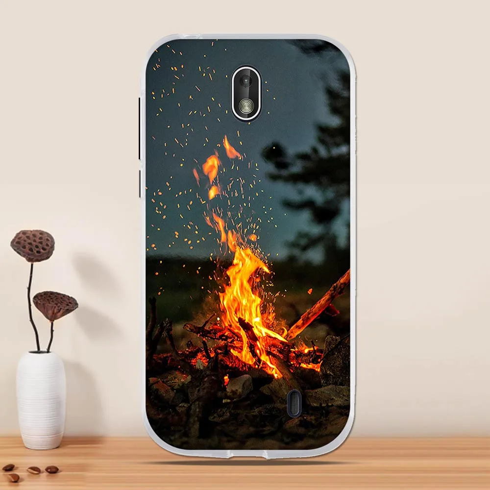 10 Мягкий чехол из ТПУ для Nokia 1, силиконовый чехол, чехол для Nokia 1 Nokia1 TA-1047 TA-1060 TA-1056, чехол для телефона, задняя крышка - Цвет: 10