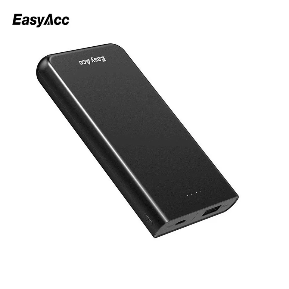 EasyAcc 10000 мАч Внешний аккумулятор для iPhone Xiaomi Dual USB внешний повербанк быстрое