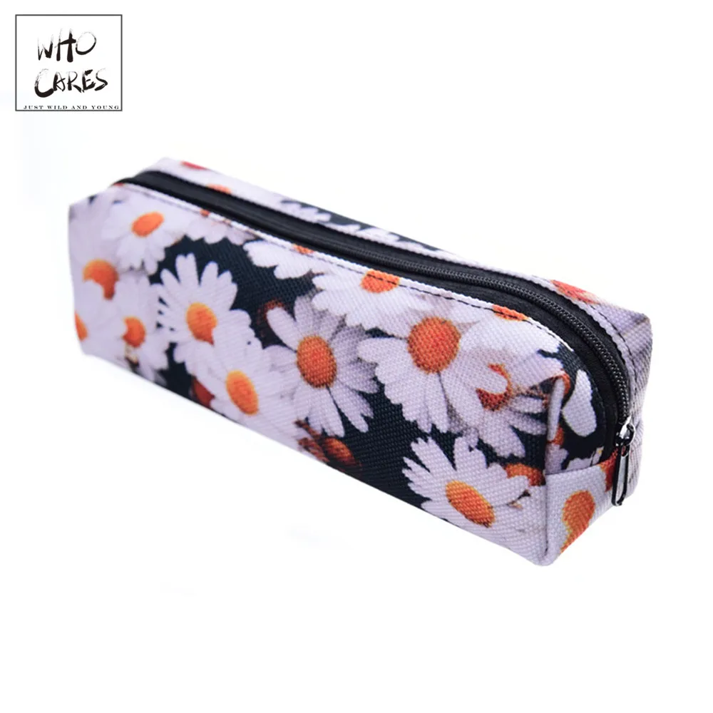 Женская косметичка с 3D принтом Daisy модная новинка trousse de maquillage дорожный