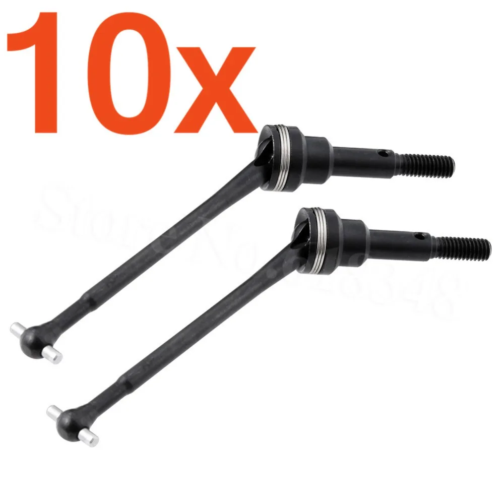 

10 Pairs Steel Metal Front Drive Shaft CVD 0090 For WLtoys 12428 12423 1/12 RC Car Crawler Short Course Truck Spare Replacement