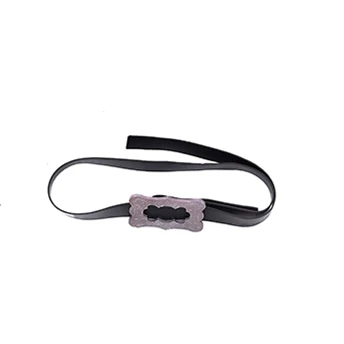 belt Хэллоуин игры DMC Данте косплей костюм парик Длинная кожаная куртка сапоги и ботинки на заказ размер Комплект Высокое качество - Цвет: belt