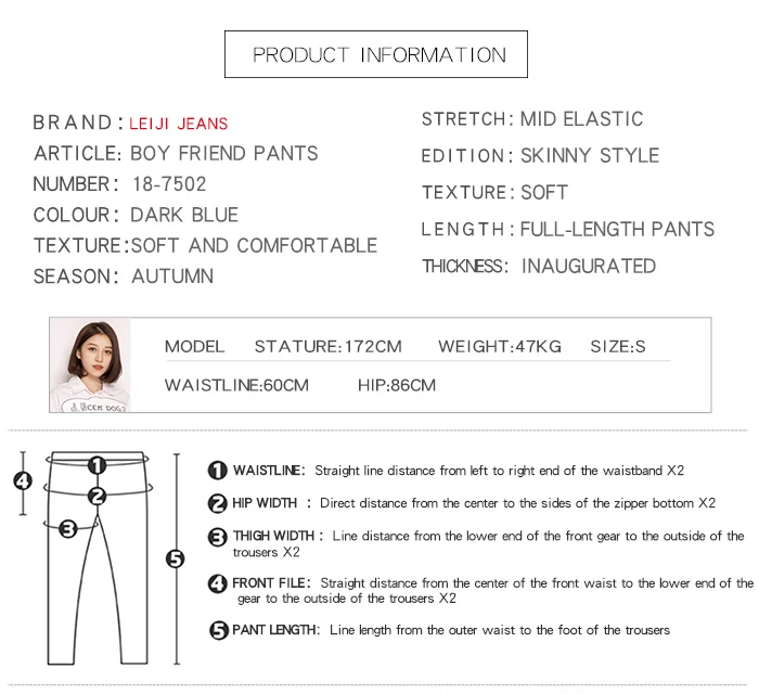 Женские классические джинсы LEIJIJEANS, голубые хлопковые свободные брюки из денима, полной длины, джинсы-бойфренды со средней посадкой, большие размеры, весна-лето