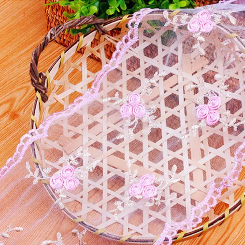 Xineanji свадебное украшение цветок кружевная ткань отделка для DIY платье одежда вспомогательный оголовье 15 см 1 ярд/шт TJ200018