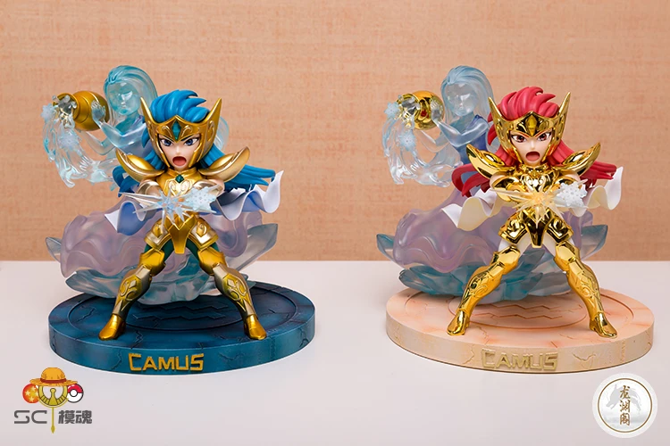 CMT в наличии Звезда модель Saint Seiya SD NX Aquarius Camus фигурка золото ограниченная версия и
