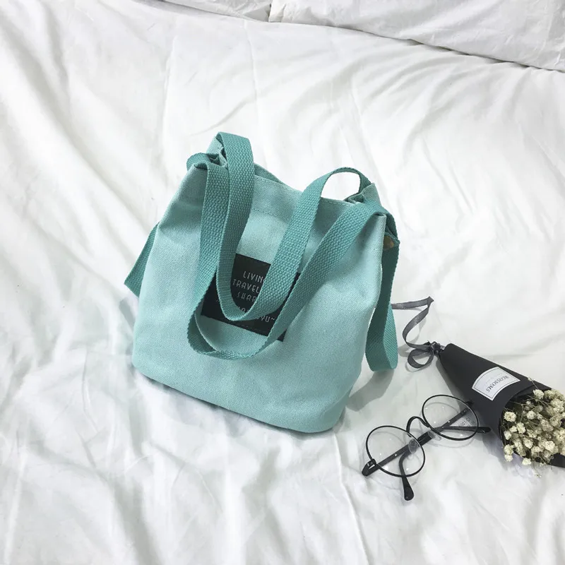 Холщовая Сумка для покупок Портативная сумка через плечо женская сумки женщин