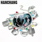 Браслет-цепочка Женский, с подвесками, Дневники вампира