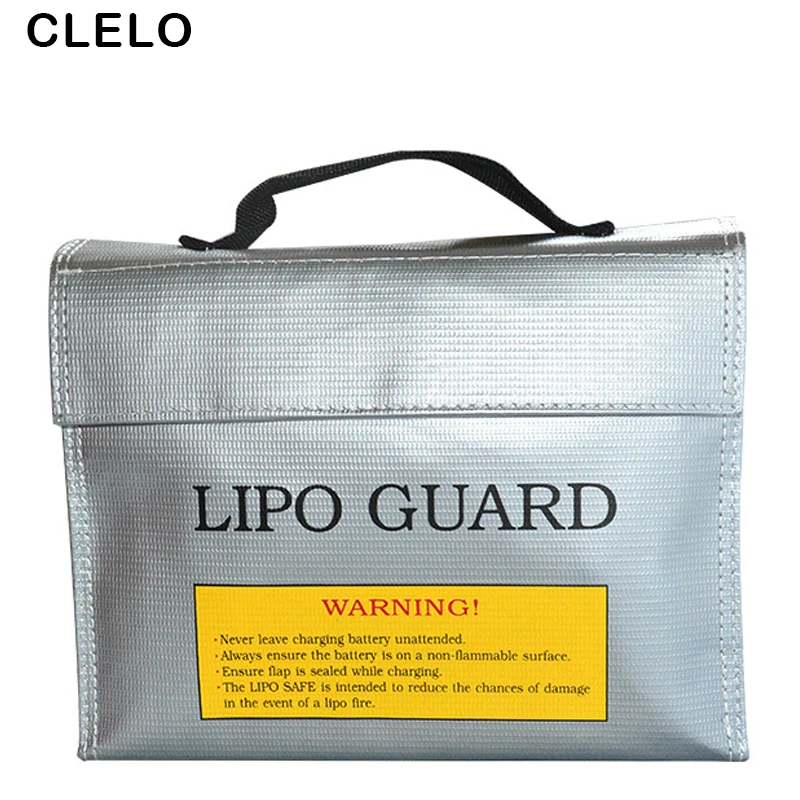 CLELO Высокое качество батареи защитные сумки для LiPo защитная сумка безопасный защитный мешок 240x65x180 мм|Детали