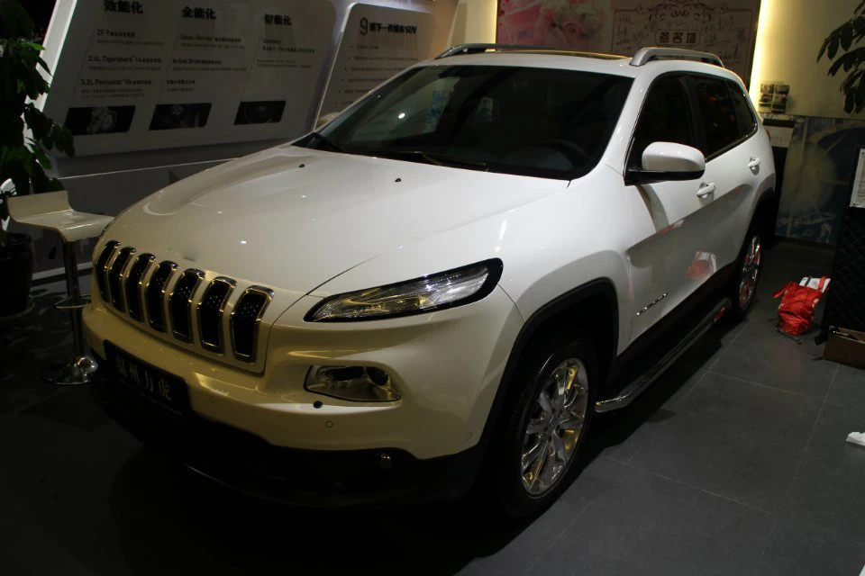 

Side Step FIT for JEEP Cherokee 2014-2020 Running Board Nerf Bar Platform 2 PCS