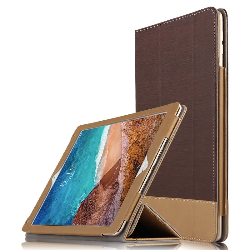 Для Xiaomi mi Pad 4 mi pad4 чехол защитный чехол из искусственной кожи чехол для Xiaomi mi Pad4 mi pad 4 8," планшетный ПК защитный чехол - Цвет: brown