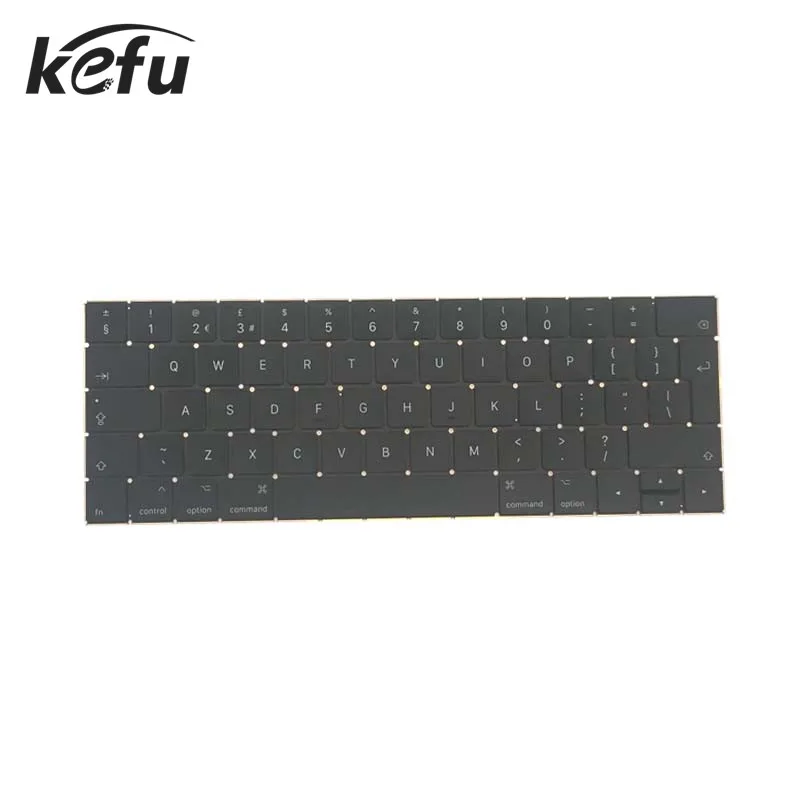 KEFU Original Laptop Keyboards Key Cap English Keyboards UK Version For Macbook Pro Retina 15  A1707 1707 2016 2017 Year