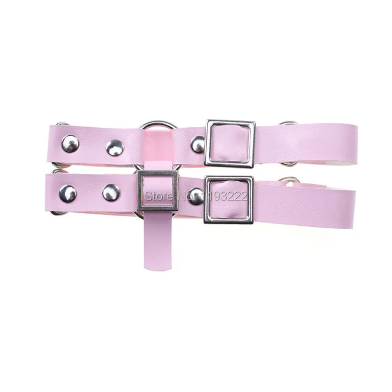 Съемный круглый ремень ручной работы для косплея в стиле панк готика