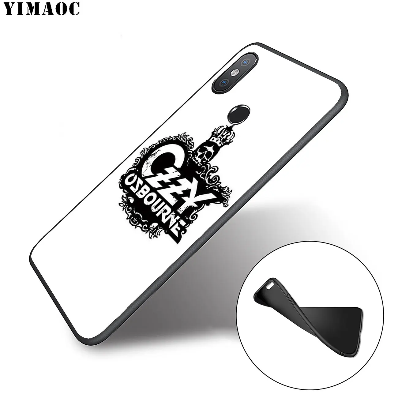 Мягкий силиконовый чехол YIMAOC Ozzy Осборна для Xiaomi Redmi K30 K20 Note 8 8T 7 5 6 Pro Mi из ТПУ с