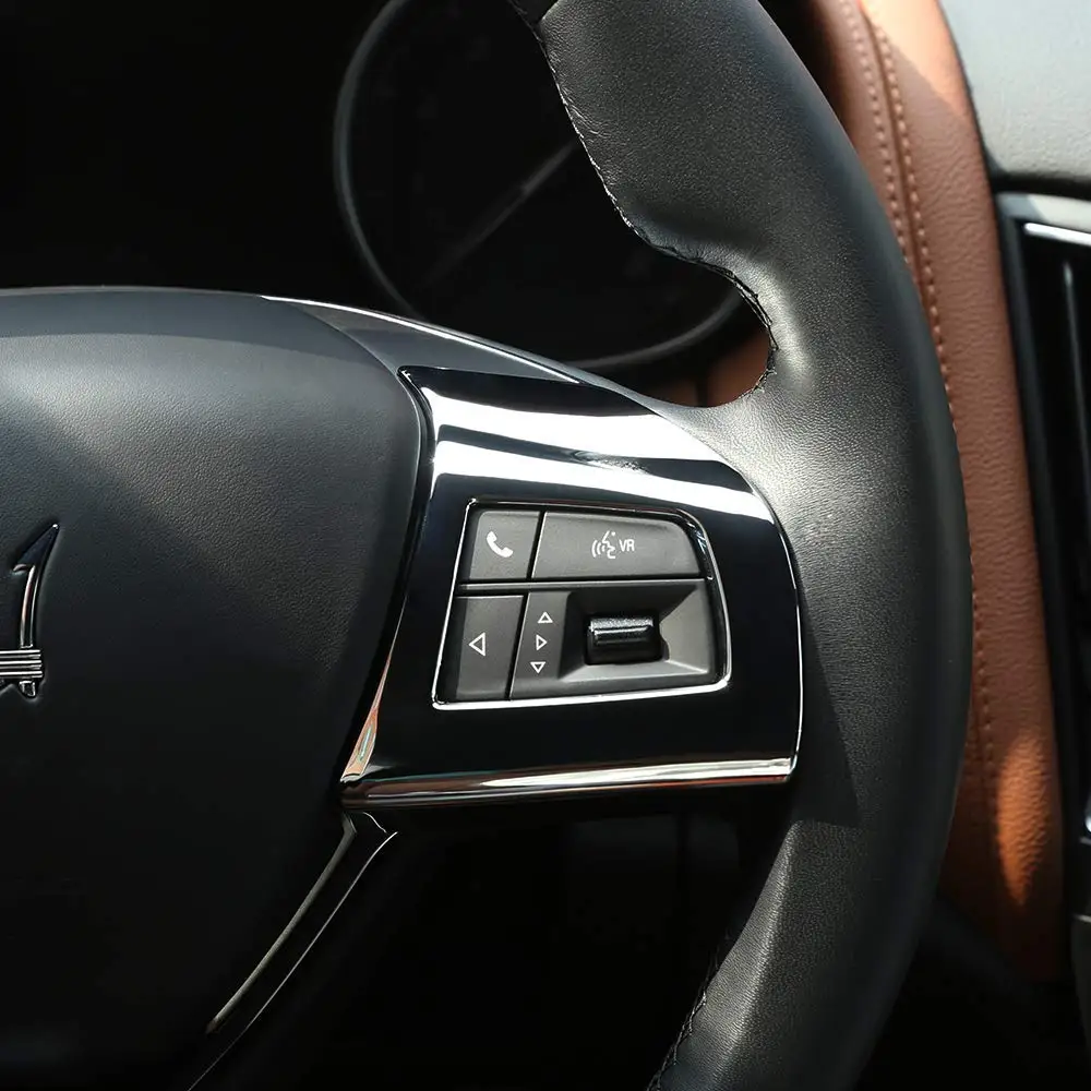 Для Maserati Levante для Ghibli для Quattroporte автомобильный Стайлинг ABS рулевое колесо Кнопка рамка Крышка отделка наклейка аксессуары