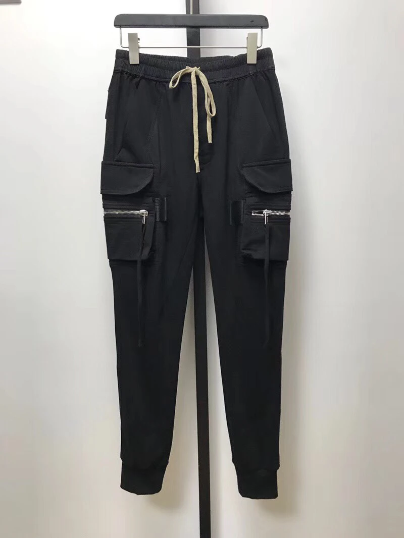 18ss Owen Seak мужские тренировочные брюки готические свободные 100% хлопковые шаровары