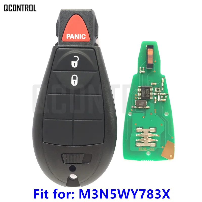QCONTROL 3BT Автомобильный Дистанционный Новый смарт ключ для Chrysler 300 Town & кантри FCC ID