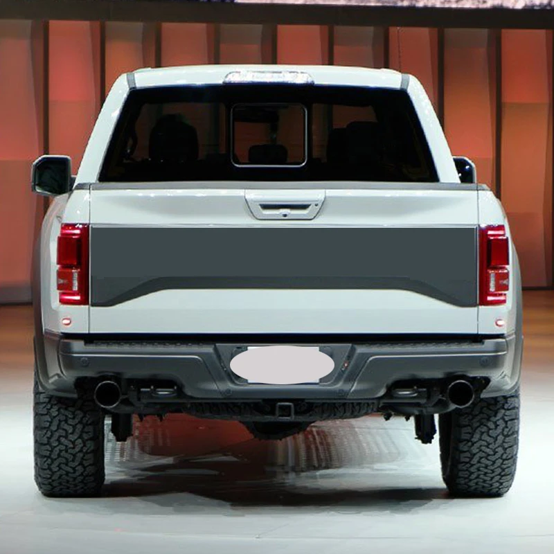 1 шт. для Ford F150- ABS Raptor Стильная крышка хвостовые ворота аппликация Задняя отделка панели автомобиля аксессуары для укладки