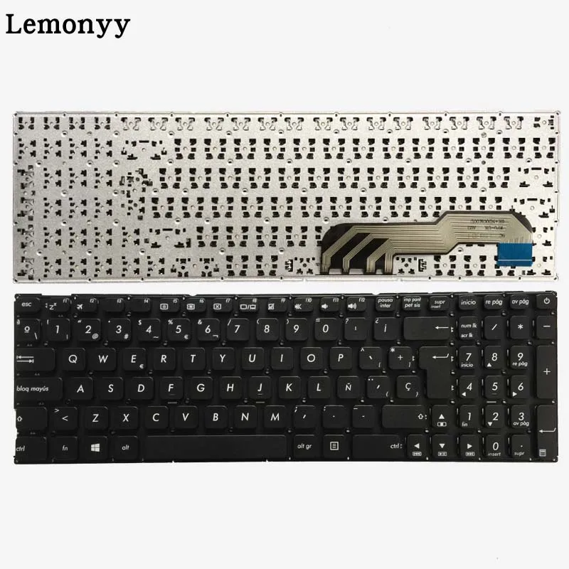 Испанский Клавиатура для ноутбука Asus X541 X541U X541UA X541UV X541S X541SC X541SA X541UJ R541U R541 X541L X541S X541LA SP Клавиатура