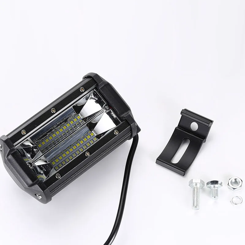 High Quality Off-road car Special Offer 5 Inches Led Strip Forklift Light 72 W Working Double Row Car Dome | Автомобили и