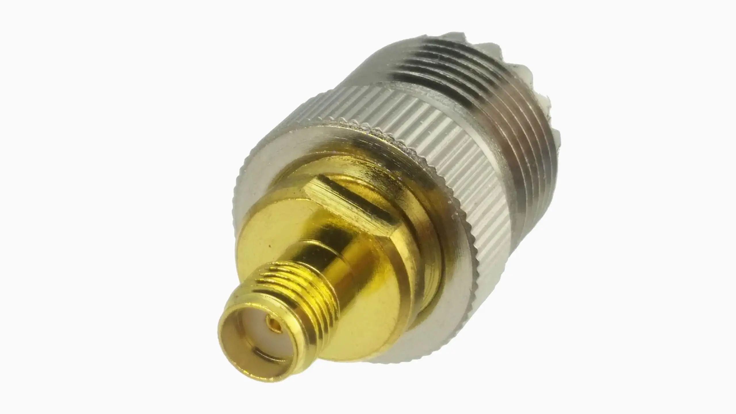 UHF Jack to SMA Jack 1pce UHF SO239 PL259 к SMA штекер& Женский Разъем RF коаксиальный адаптер разъем - Цвет: UHF Jack to SMA Jack