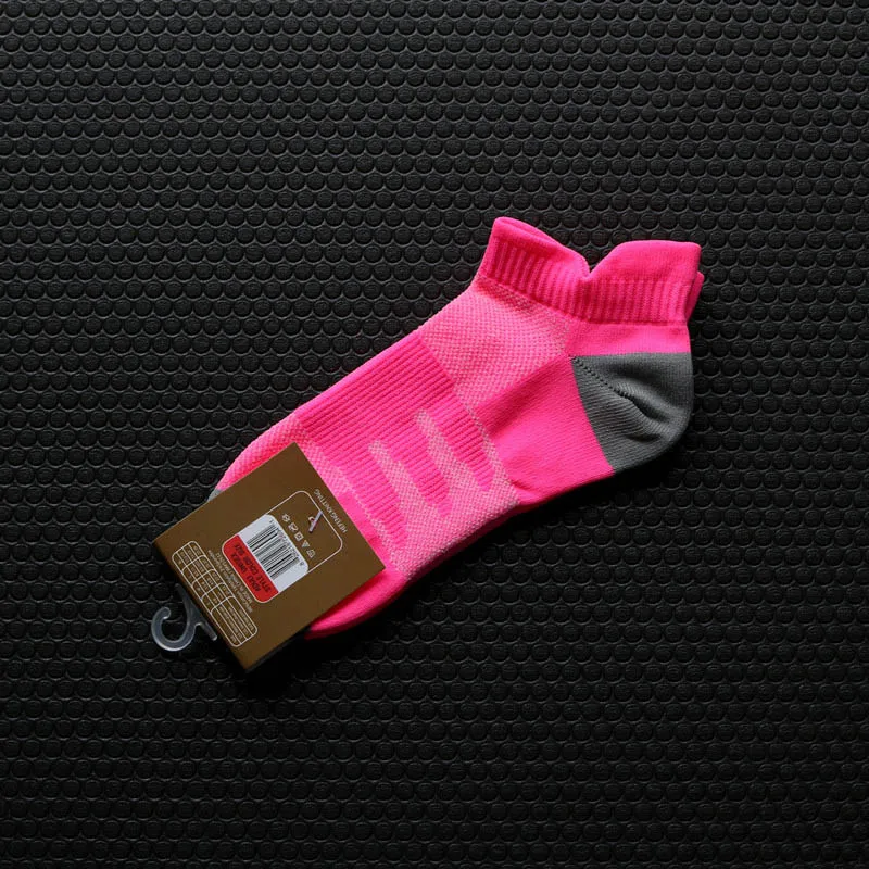 rose 6 пар спортивных носков Женская Спортивная одежда короткие Calcetines Ciclismo носки подходят для бега на открытом воздухе носки для тренажёрного зала - Цвет: rose