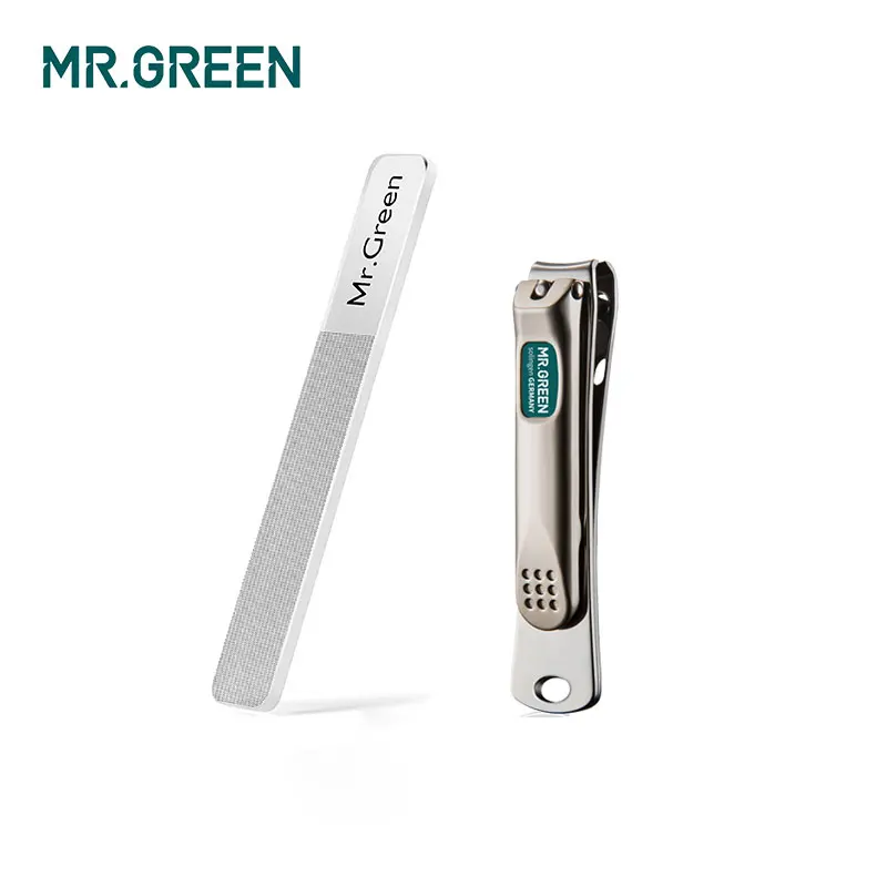 Кусачки MR.GREEN для ногтей кусачки из нержавеющей стали пилка набор маникюра