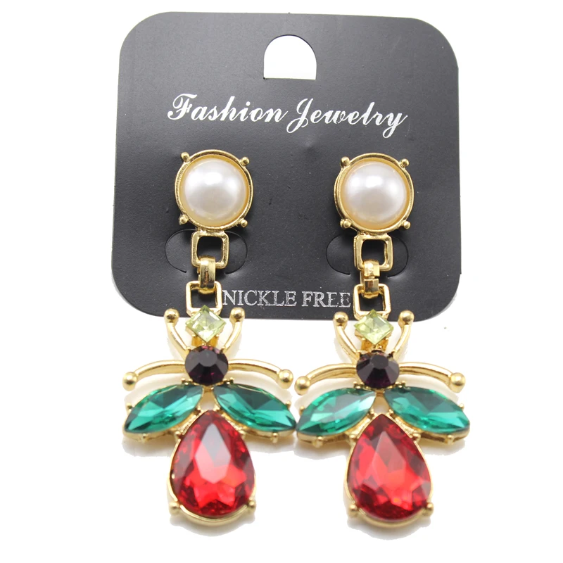 2016 тенденция мода женщины кристалл модные серьги для женщин ювелирного цена от