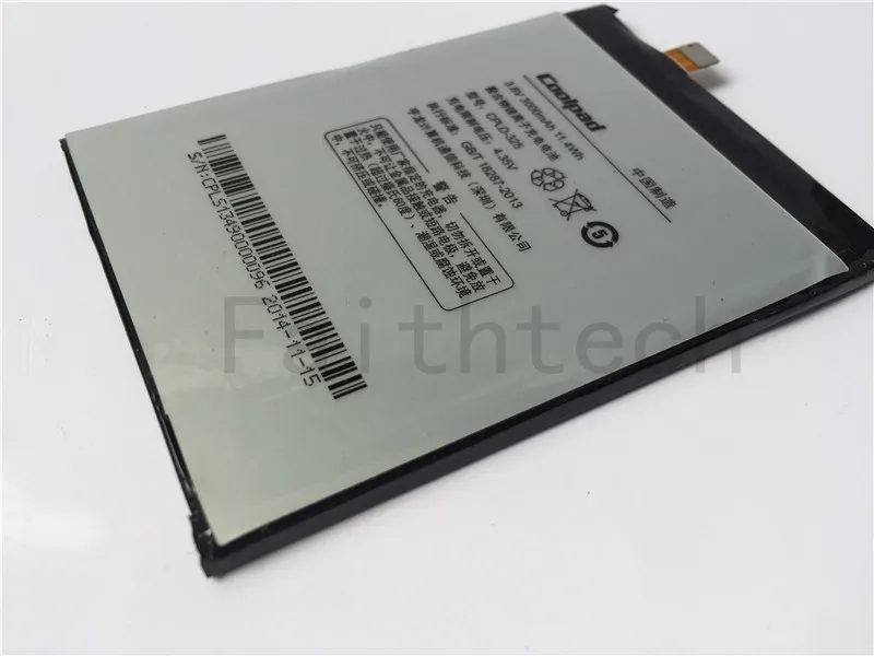 Для Coolpad CPLD 325 Батареи Мобильного Телефона 3000 мАч 8731 8731L Высокое Качество