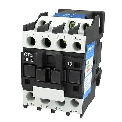 CJX2-1810 660V 32A 3 полюса NO 35mm DIN Rail контактор переменного тока 380V Катушка | Обустройство