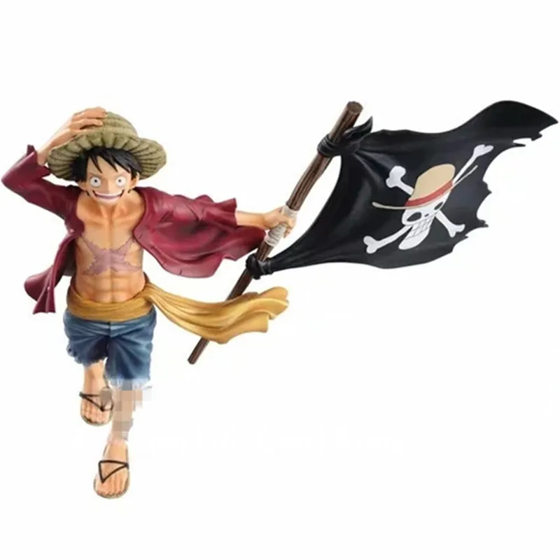Одна соломенная шляпа пираты Обезьяна D. Экшн-фигурка Luffy ПВХ 22 см Коллекционная
